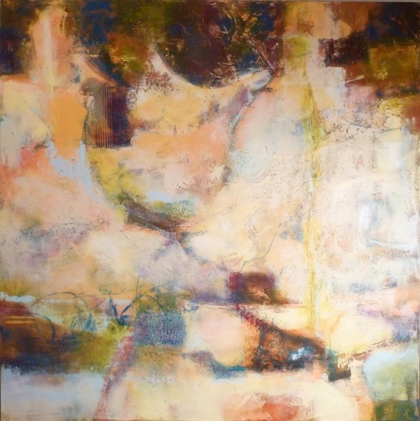 "Crossover" ©Ruth Armitage, 36"x36" Oil & Wax on Panel $2500