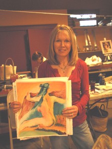 Gayle & her Tahitian Bather