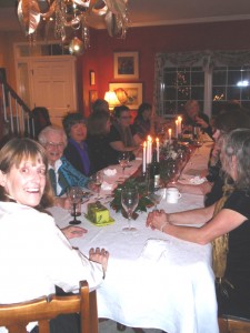 The other end of the table