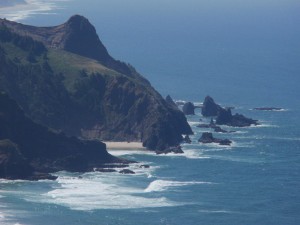 The edge of the earth