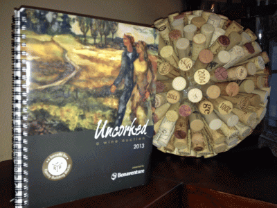 My work on the cover of the UnCorked Catalog