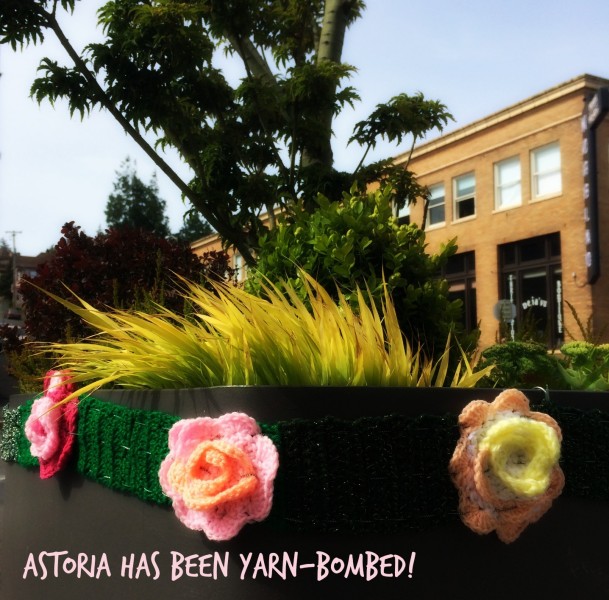 Astoria Yarn Bomb