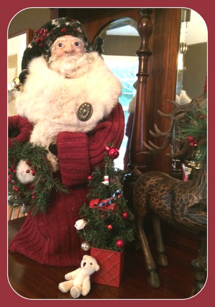 Kris Kringle figurine by Ruth Armitage