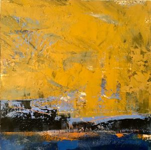 Oil & Wax on Panel, 12"x12"