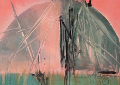 Last Day V Watercolor & Gouache on Paper, 15"x11" ©Ruth Armitage 2016 $395