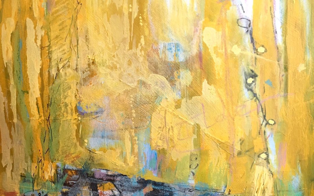 Golden Shore – New Abstracted Landscape