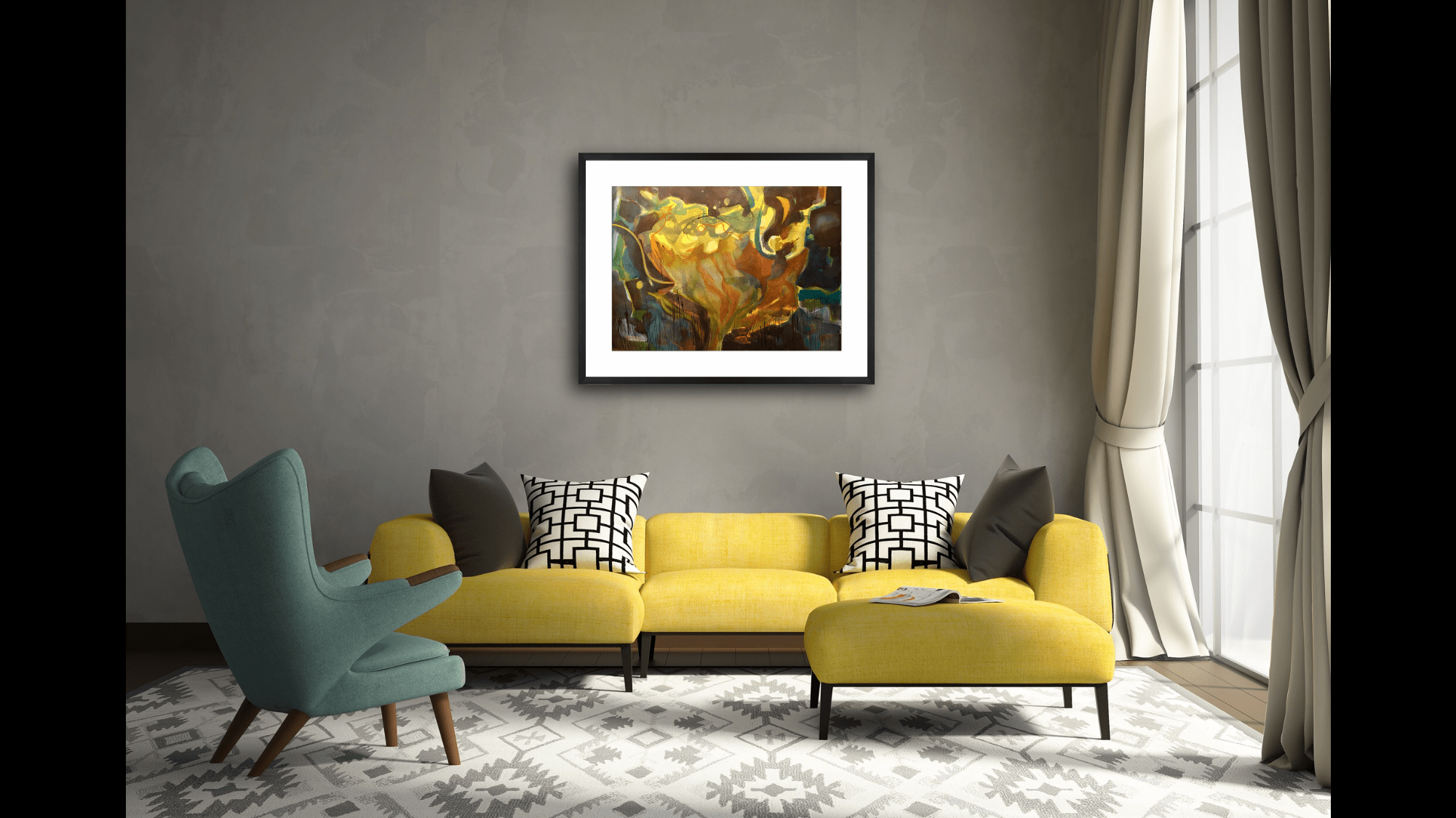 Bring Spring Inside with an Abstracted Floral | Ruth Armitage