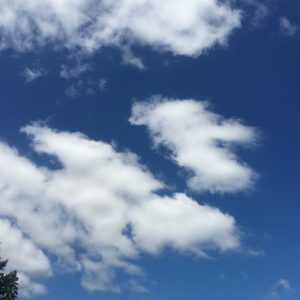Cloud-gazing sounds so good today!