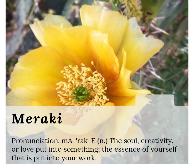 Art Term Thursday: Meraki